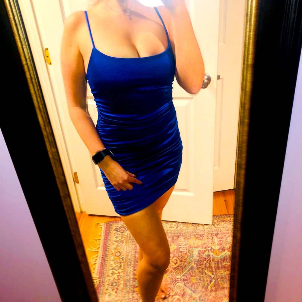 Royal Blue Dress